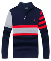pull ralph lauren brode style camionneur river striped blue